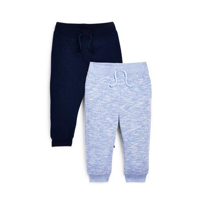 Baby Boy Mixed Colour Joggers 2 Pack