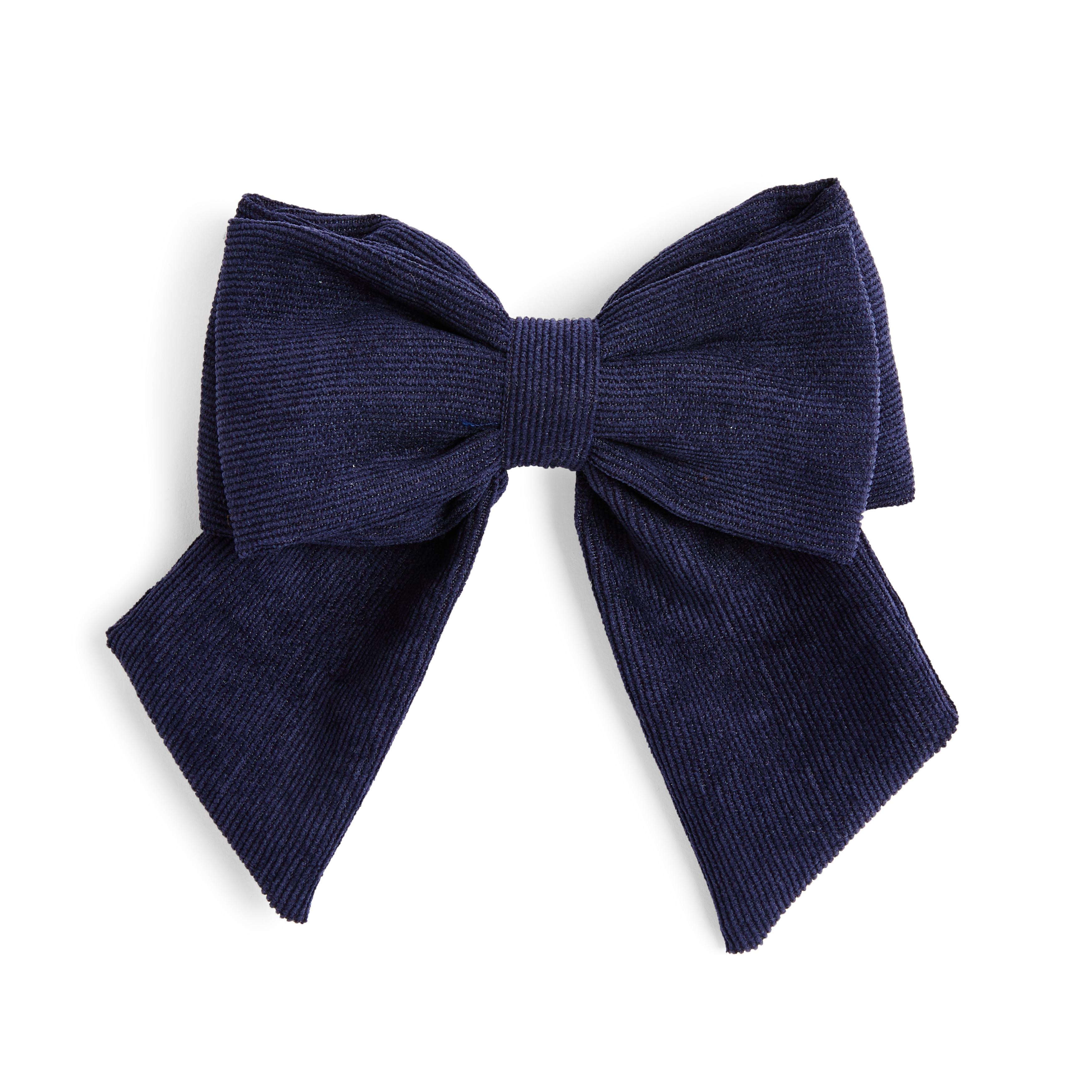 Nœud Papillon Bleu Marine En Velours Cotele Accessoires Pour Cheveux Bandeaux Nœuds Et Chouchous Accessoires Femme Nos Collections Mode Femme Tous Les Produits Primark Primark France