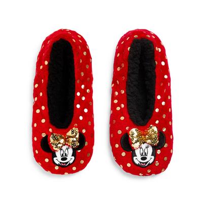 Rode Disney Minnie Mouse-slofjes voor meisjes