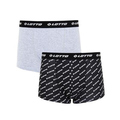 Pack 2 boxers hipster Lotto cinzento