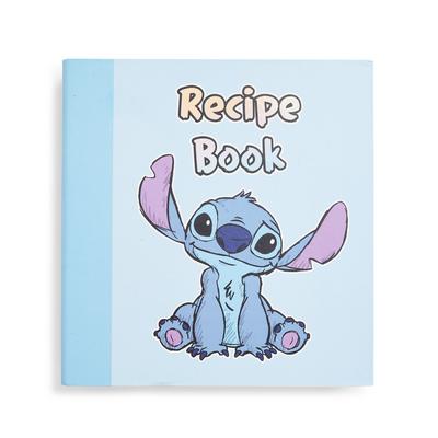Blue Disney Lilo And Stitch Recipe Book