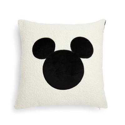 Monochrome Boucle Disney Mickey Mouse Cushion