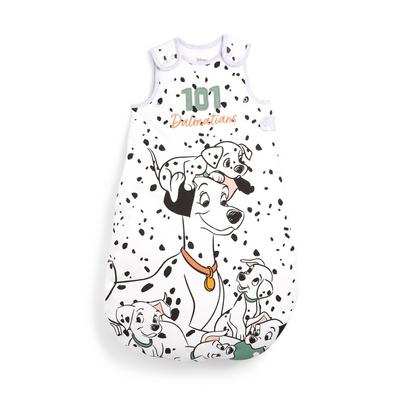Weißer „Disney 101 Dalmatiner“ Schlafsack für Neugeborene