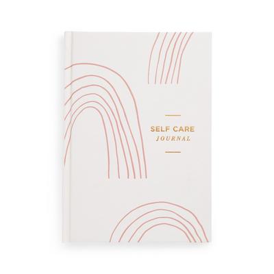 Journal intime blanc Self Care Wellness