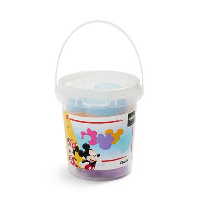 Cubo de tizas de Mickey y Minnie Mouse de Disney