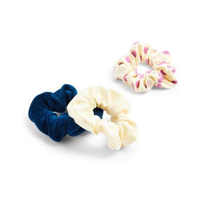 Mixed Scrunchies 3 Pack