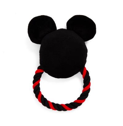 Schwarzes „Micky Maus“ Spielzeug für Haustiere