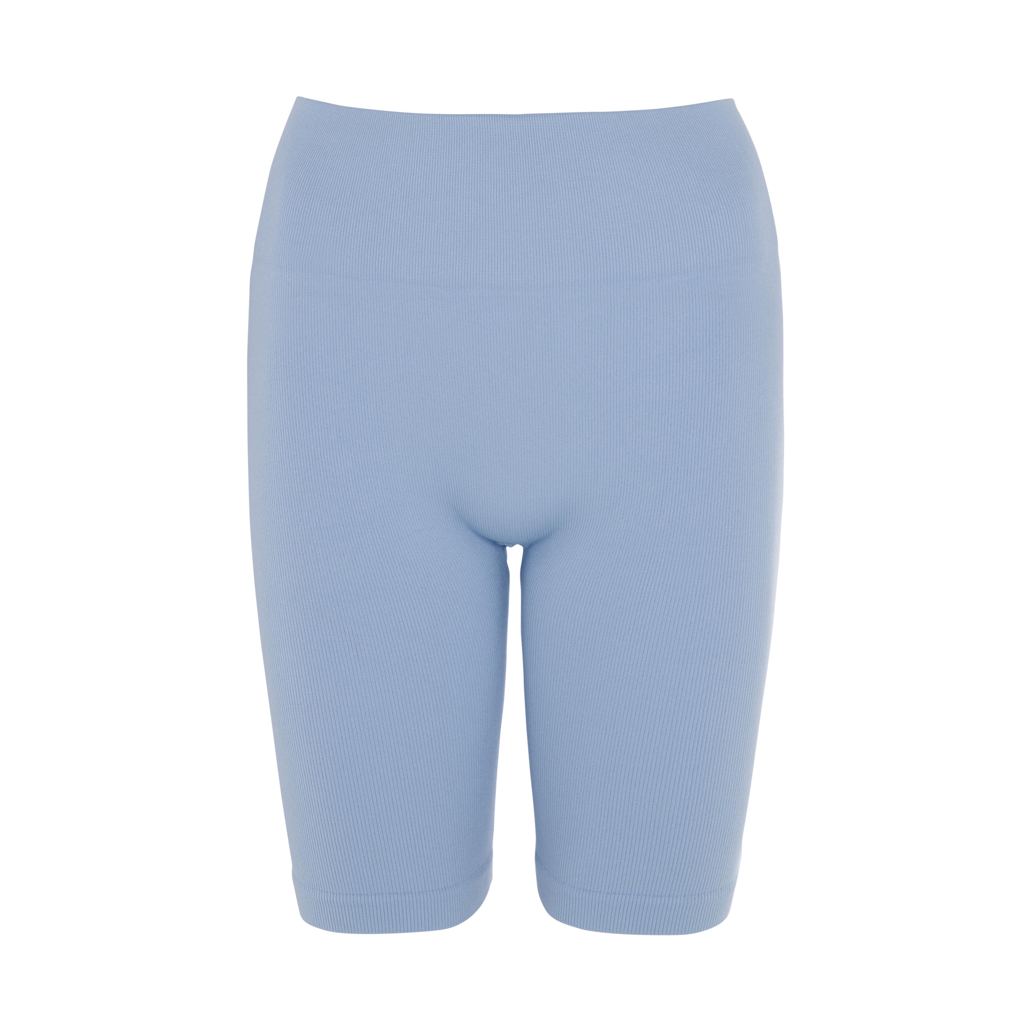 Blue Seamfree Shorts | Women's Tops | Women's Clothing | Our Women's ...