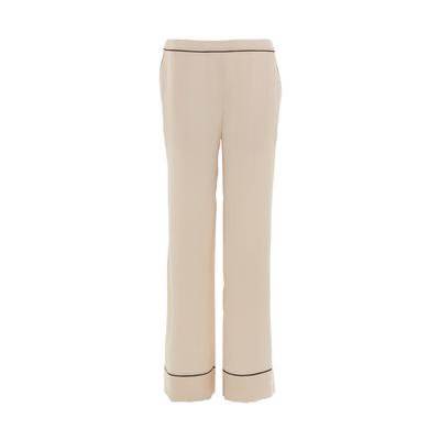 Ivory Premium Shadow Piped Pants