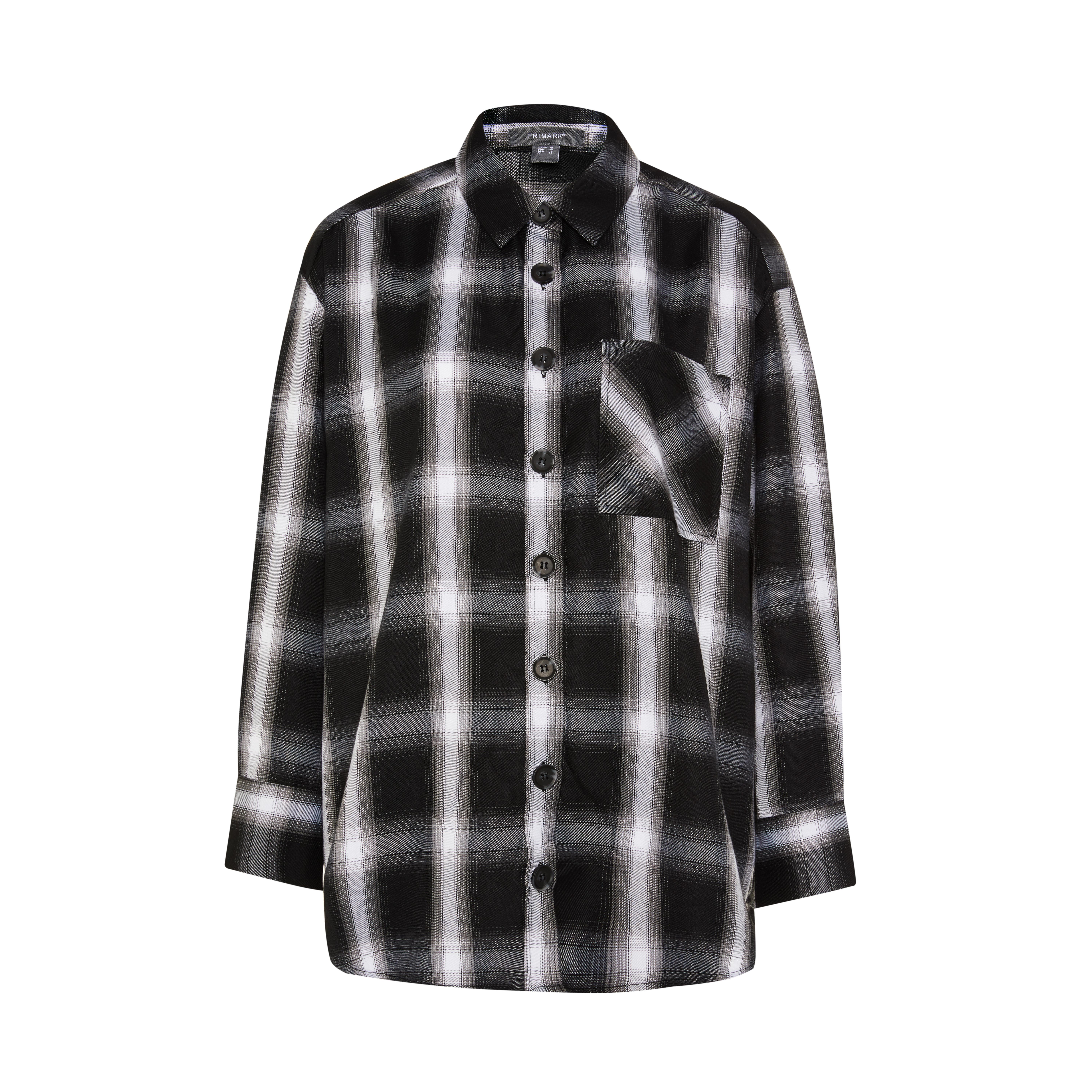 black and white check shirt ladies