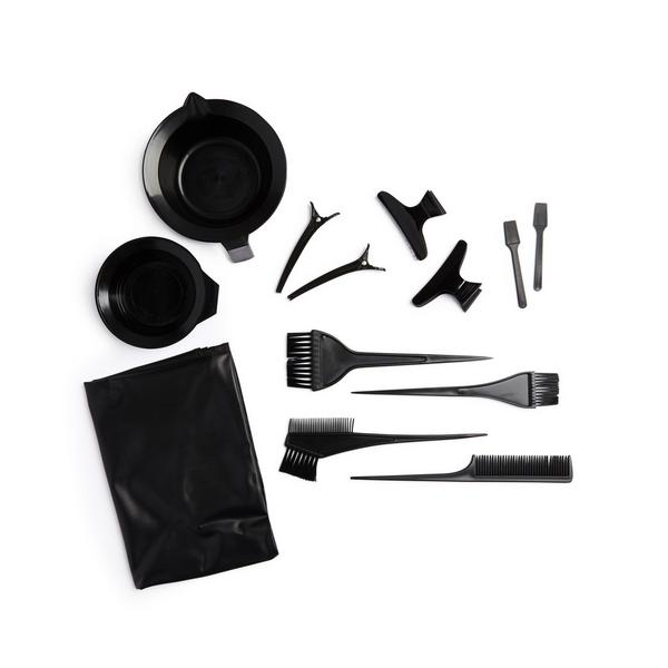Black Hair Dye Tool Kit