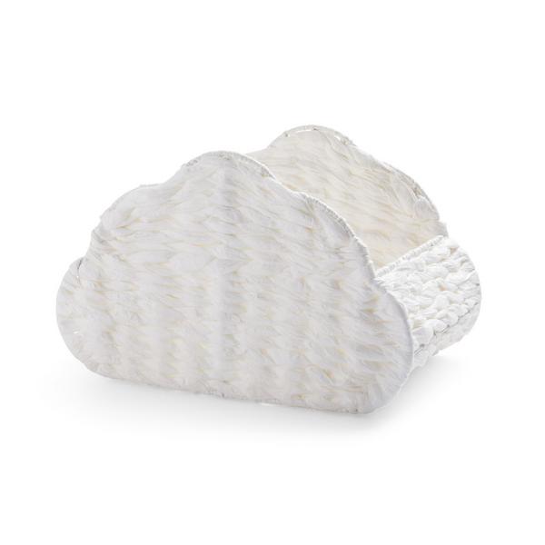 Bela košara v obliki oblaka Babyworld