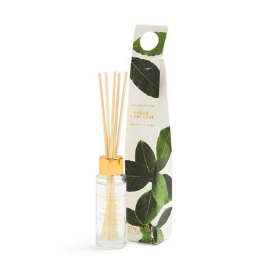 Petit diffuseur de parfum avec bâtonnets Amber And Bay Leaf