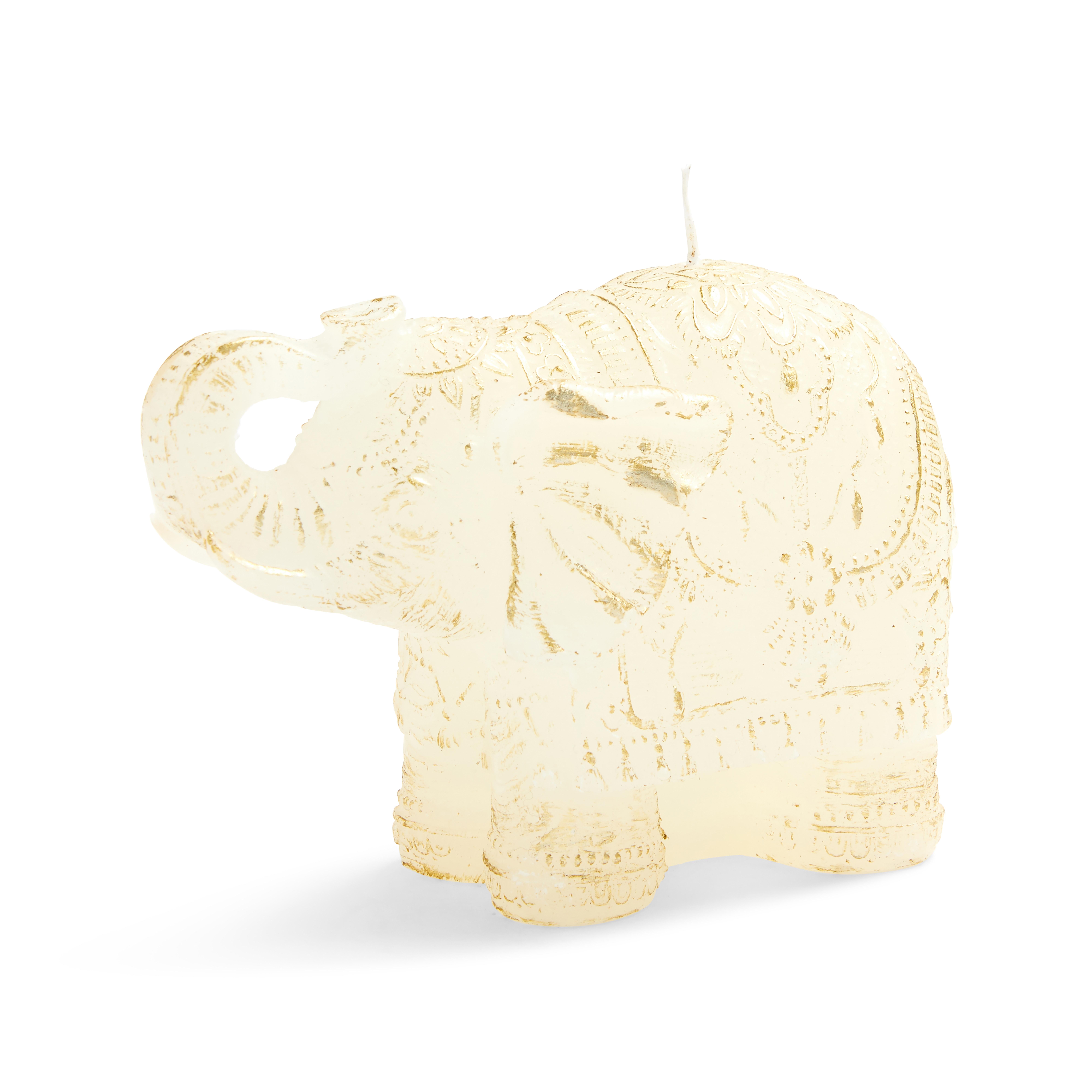 Larva del moscardón Danubio Bocadillo Vela blanca con forma de elefante | Velas y velas perfumadas | Menaje |  Artículos para el hogar | Todos los productos Primark | Primark España