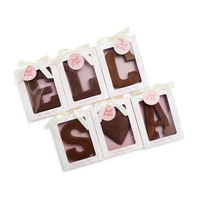 Milk Chocolate Letters