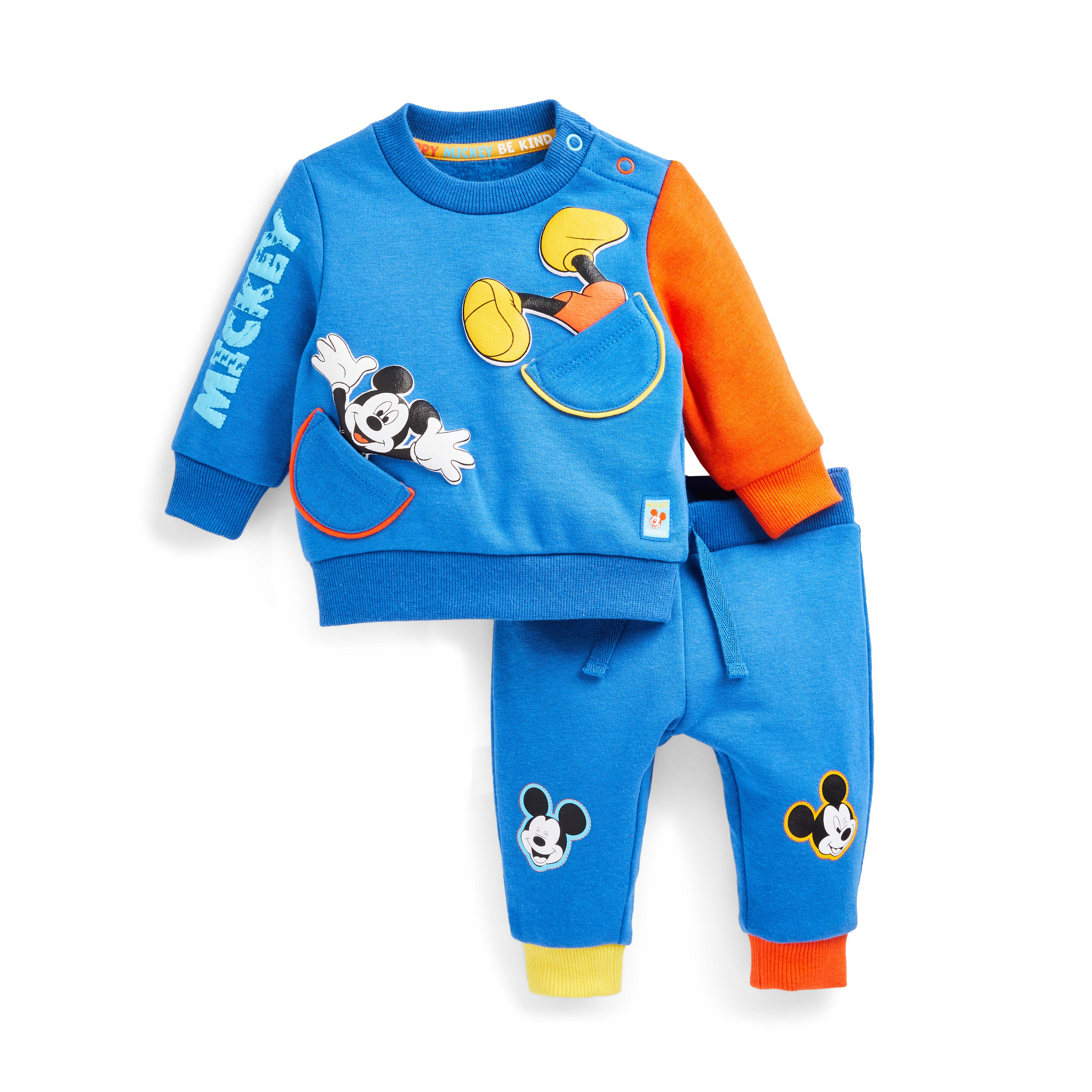 Ensemble D Interieur 2 Pieces Bleu Disney Mickey Mouse Bebe Garcon Mode Bebe Garcon Vetements Bebe Et Nouveau Ne Mode Enfant Tous Les Produits Primark Primark France