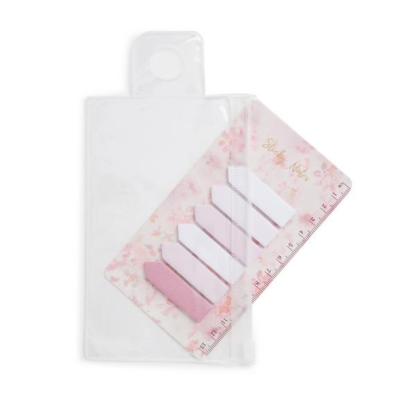 Pink Work From Home Sticky Tabs Set