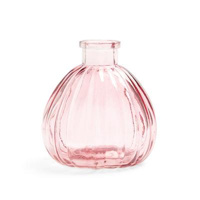 Small Pink Round Vase