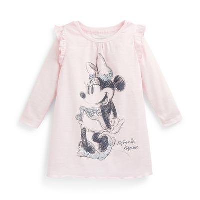 Younger Girl Pink Disney Minnie Mouse Night Dress
