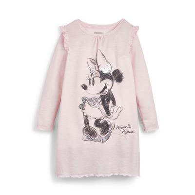 Younger Girl Pink Disney Minnie Mouse Nightshirt