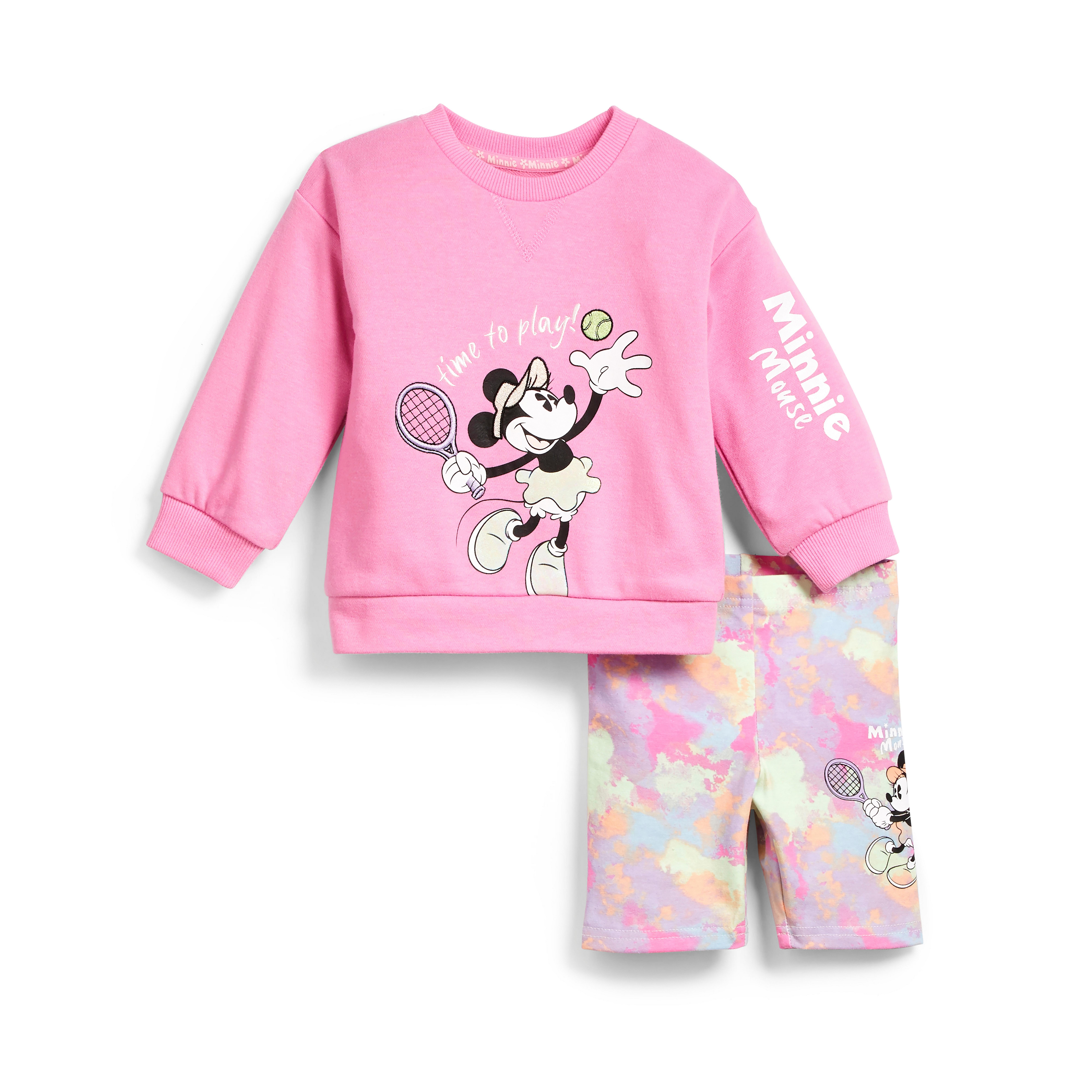 Ensemble D Interieur 2 Pieces Rose Disney Minnie Mouse Bebe Fille Vetements Bebe Fille Vetements Bebe Et Nouveau Ne Mode Enfant Tous Les Produits Primark Primark France