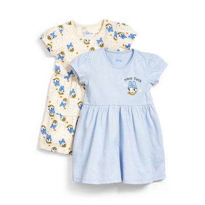 Baby Girl Multi Disney Donald Duck Dresses, 2-Pack