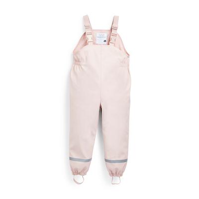 Younger Girl Pink Rain Trousers
