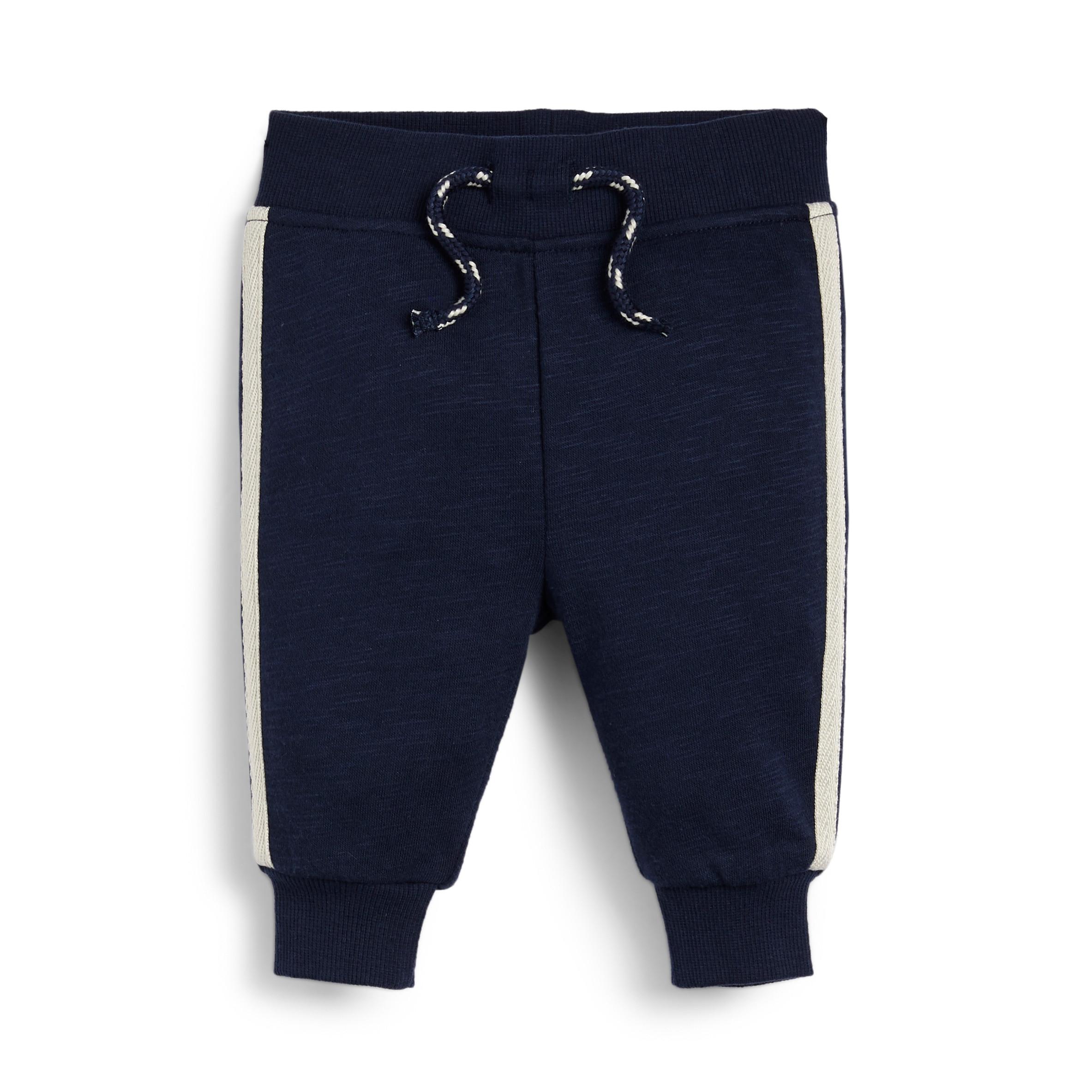 Baby Boy Navy Side Striped Joggers Baby Boy Clothes Baby & Newborn