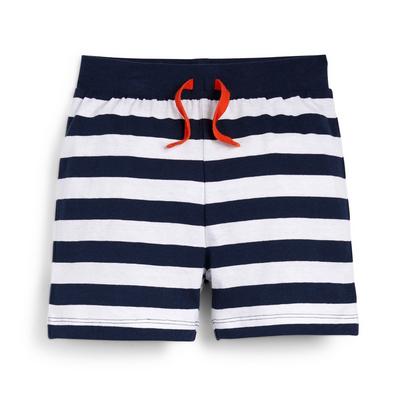 Baby Boy Mixed Striped Jersey Shorts