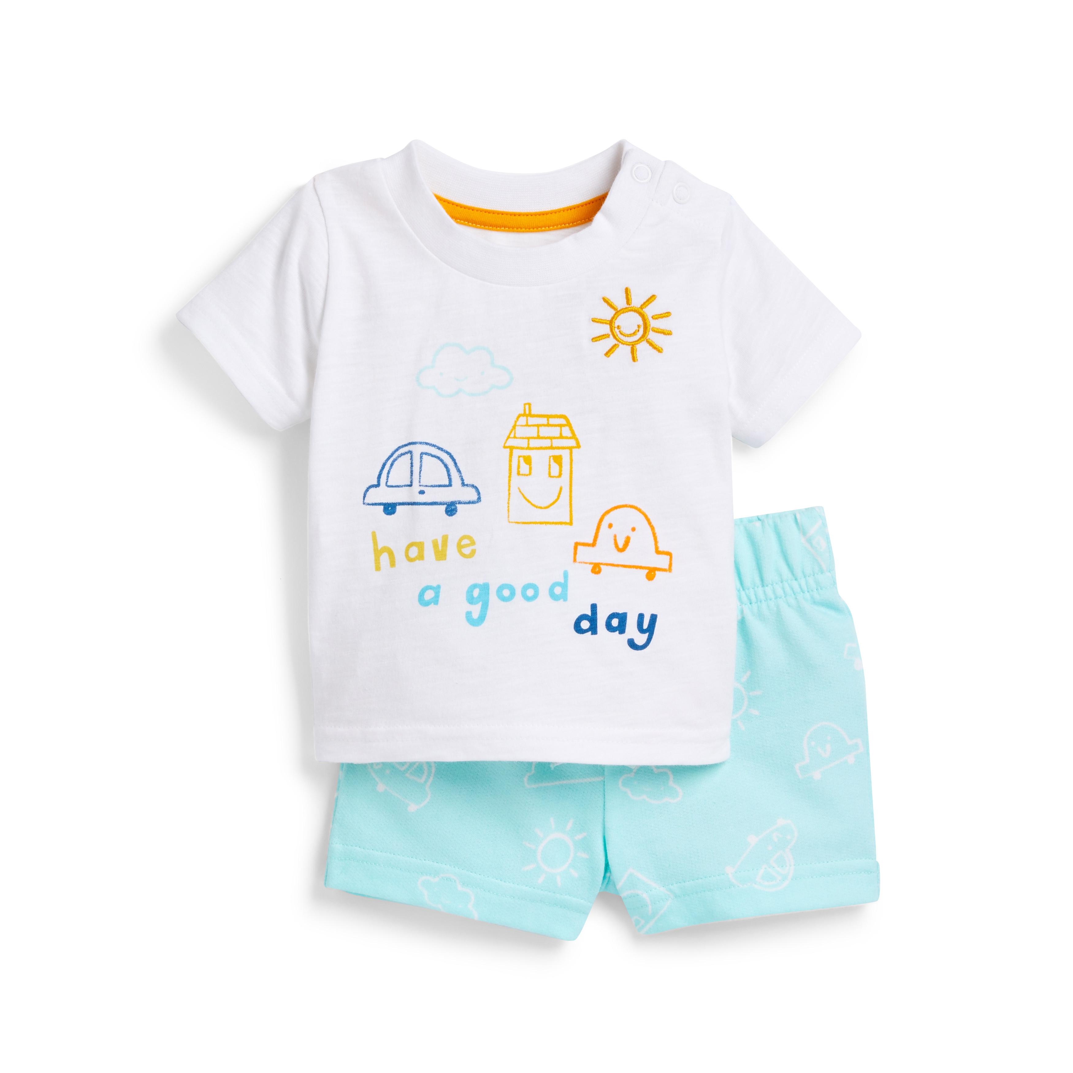 Ensemble D Interieur 2 Pieces Multicolore A Message Bebe Garcon Mode Bebe Garcon Vetements Bebe Et Nouveau Ne Mode Enfant Tous Les Produits Primark Primark France