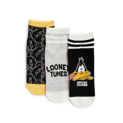 Mixed Looney Tunes Socks 3 Pack