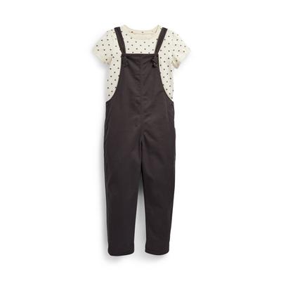 Anthrazitfarbener 2-in-1-Jumpsuit (Teeny Girls)