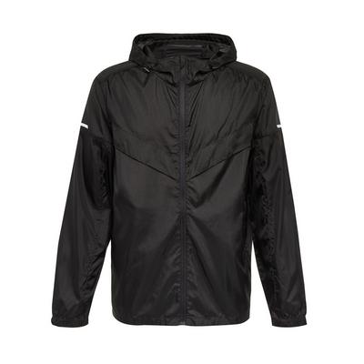 Črna lahka jakna s kapuco Primark Cares