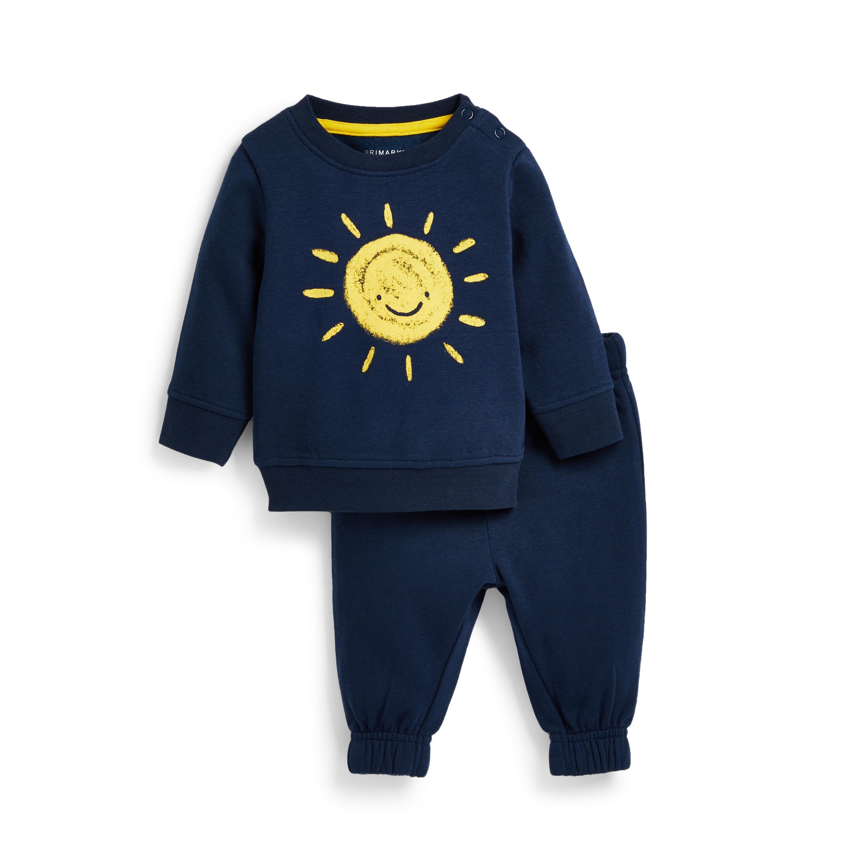 Ensemble D Interieur 2 Pieces Bleu Marine A Imprime Graphique Bebe Garcon Mode Bebe Garcon Vetements Bebe Et Nouveau Ne Mode Enfant Tous Les Produits Primark Primark France