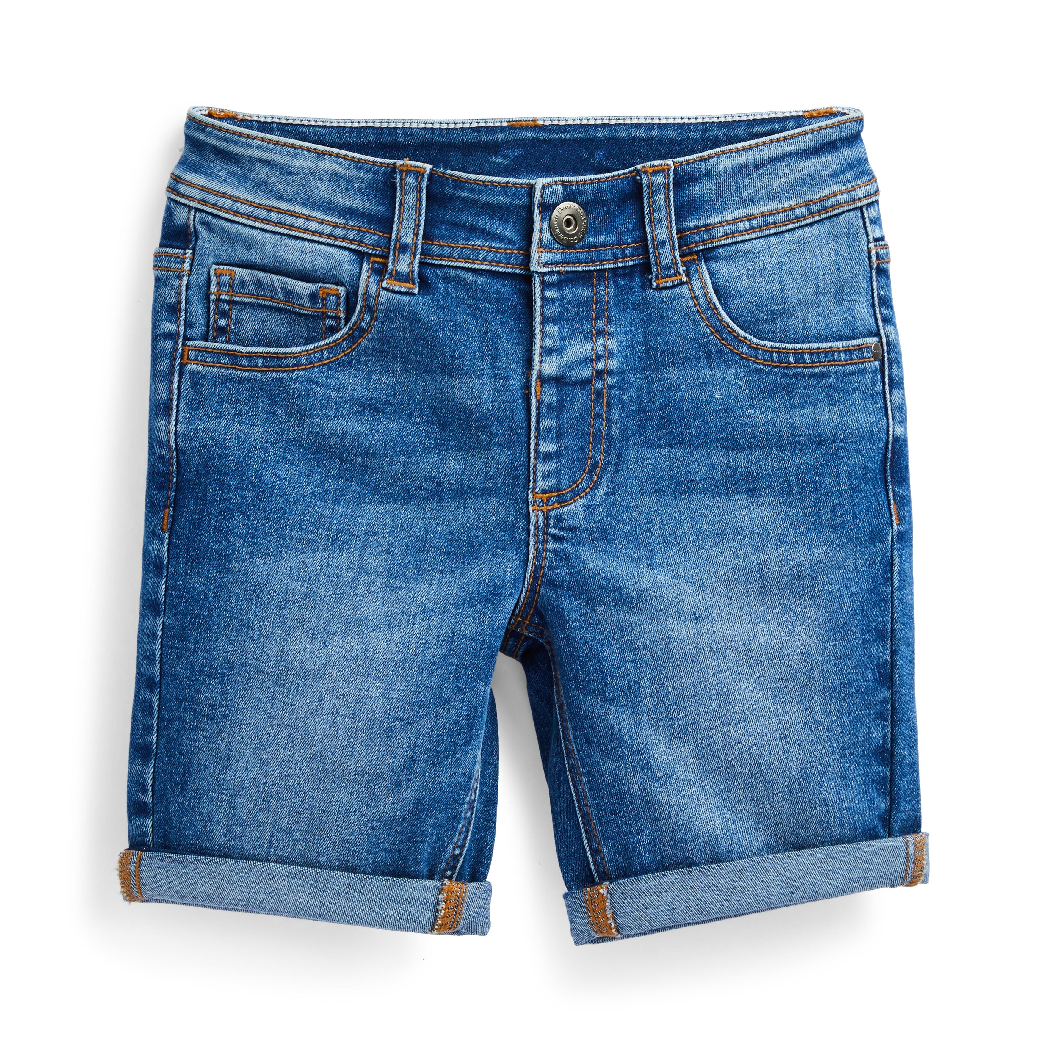 Blauwe skinny spijkershort voor jongens | Korte broeken voor jongens (2-7  jaar) | Kleding voor jongens (2-7) | Jongenskleding | Kinderkleding | Alle  Primark-producten | Primark België Nederlands