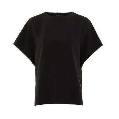 Black Rouched T-Shirt