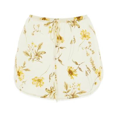 Butter Floral Print Shorts