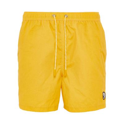 Verwaschene gelbe Shorts