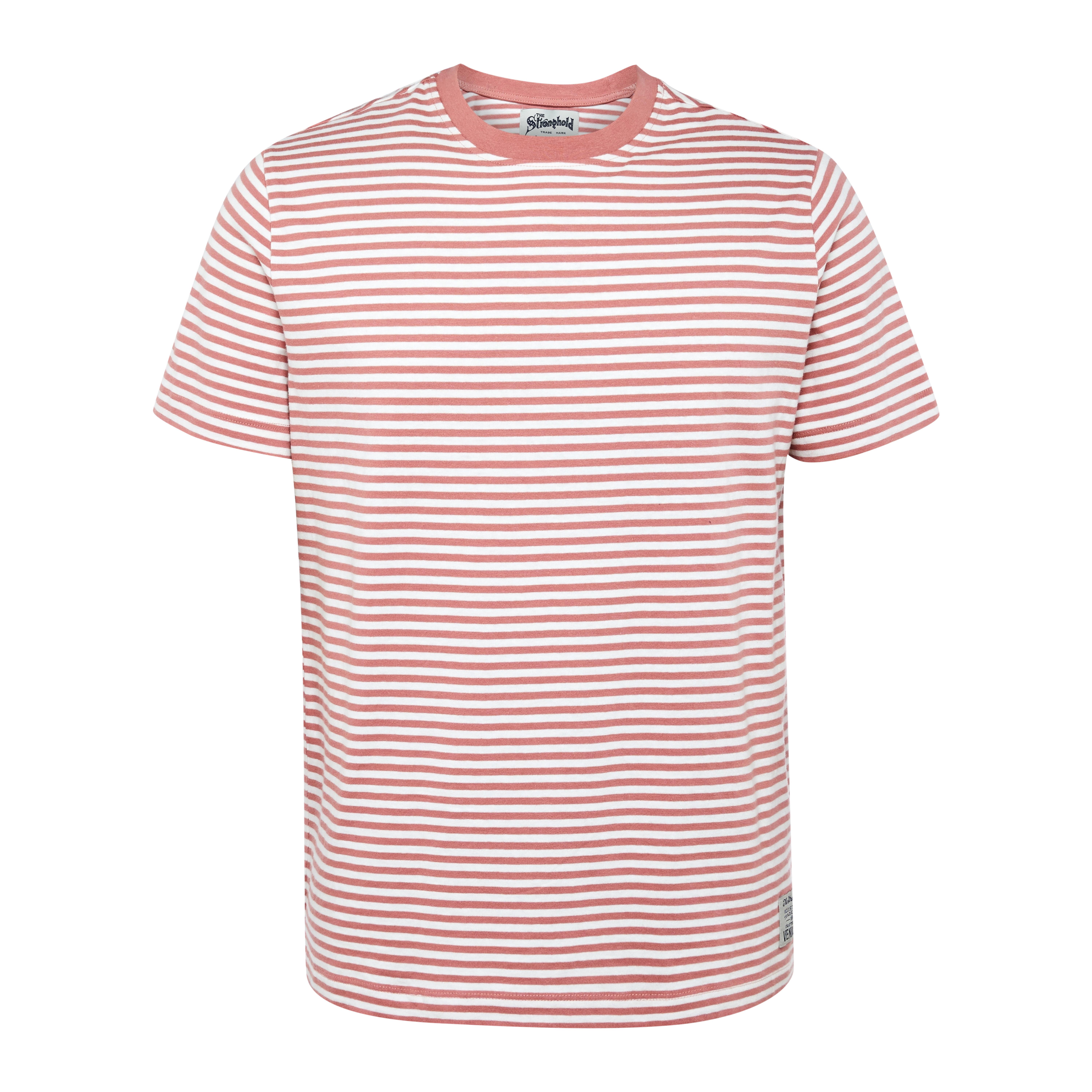 Pink The Stronghold Striped T-Shirt | Men's Tees | Men's T-shirts ...