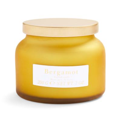 „Bergamot“ Duftkerze im Behälter