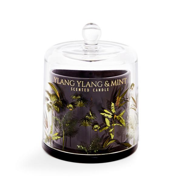 Ylang Ylang & Mint Scented Bell Jar Candle