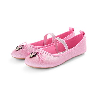 Older Child Pink Disney Minnie Mouse Ballerina Shoes