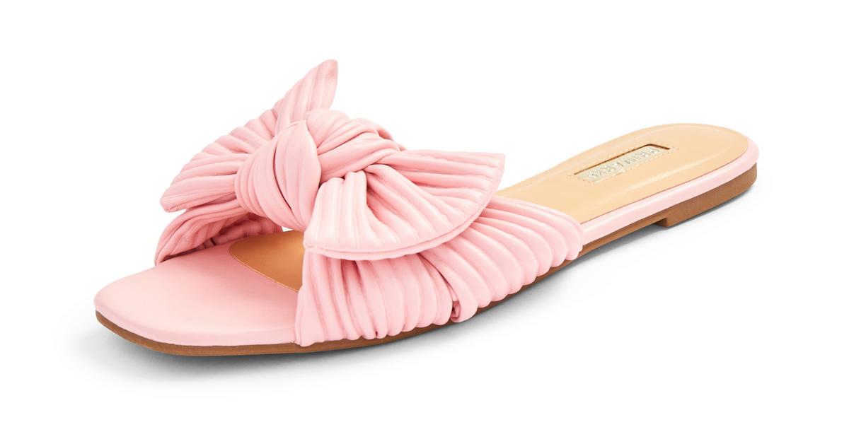 Pink Bow Flat Sandals | Women's Sandals, Flip Flops & Mules | Women's  Shoes & Boots | Our Womenswear Collections | All Primark Products |  Primark