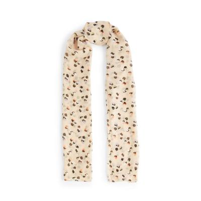 Oatmeal All Over Print Scarf
