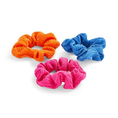 Mixed Colour Scrunchies 3 Pack