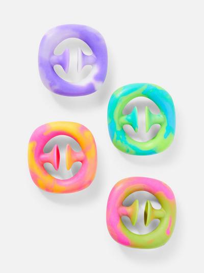 Brinquedos sensoriais coloridos Popz