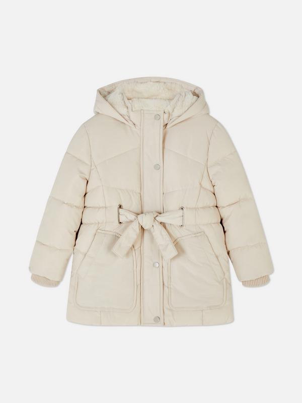 Belted Padded Jacket | Girls' Clothes, Age 2-7 | Clothes | Kids' Clothes | All Primark Products | Primark