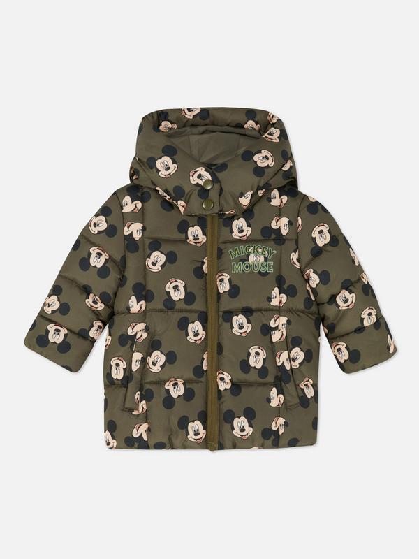 Disney Mickey Mouse Quilted Puffer Coat