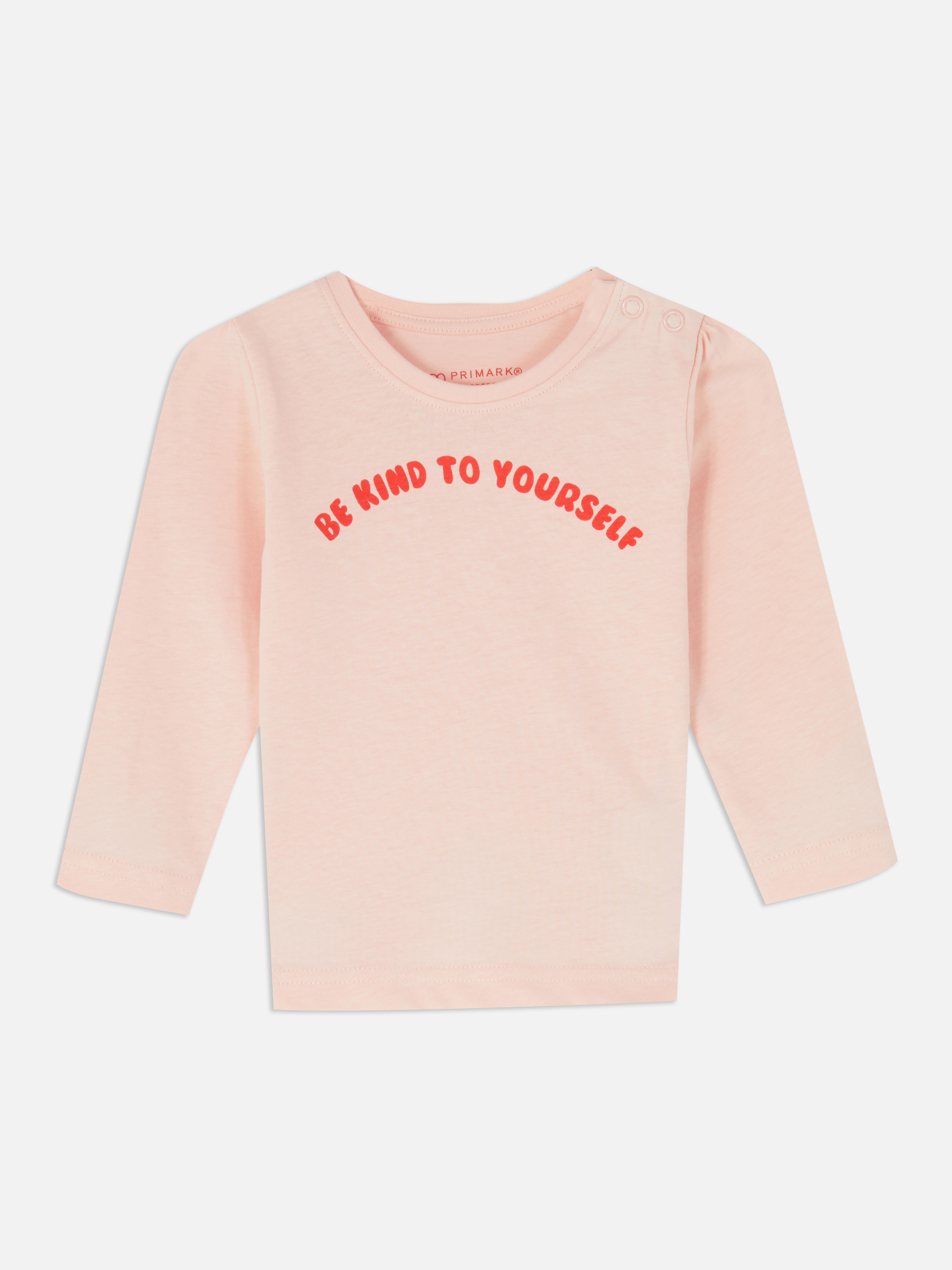 Hablar cojo Mente Camiseta de manga larga con estampado gráfico | Moda para bebés niña | Moda  para bebés y recién nacidos | Ropa para niños | Todos los productos Primark  | Primark España