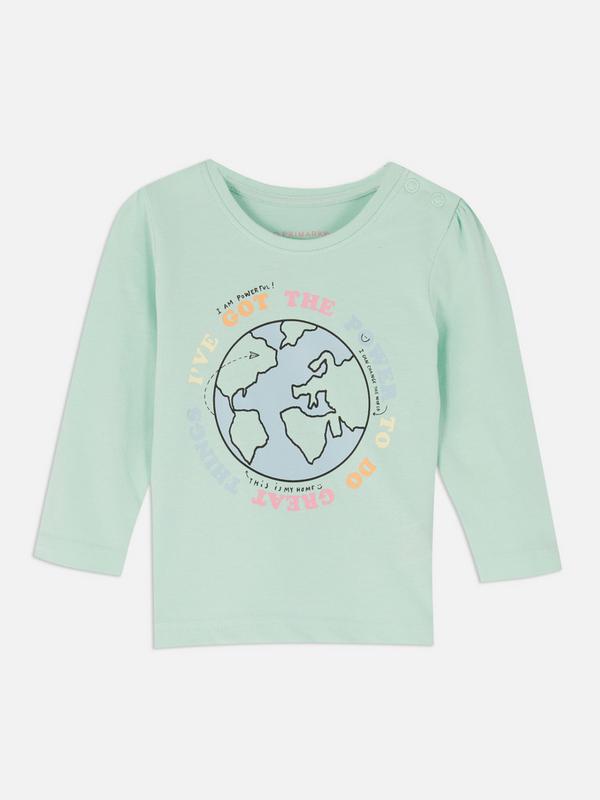 Camiseta de manga larga con estampado gráfico | Moda para niña | para bebés y recién nacidos | para niños Todos los productos Primark | Primark España